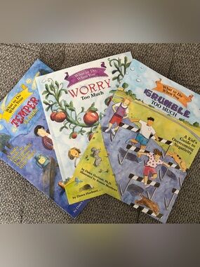 Bundle of 3 mental health books for kids